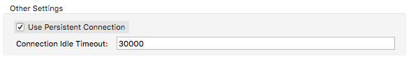 http listener connector connection attributes