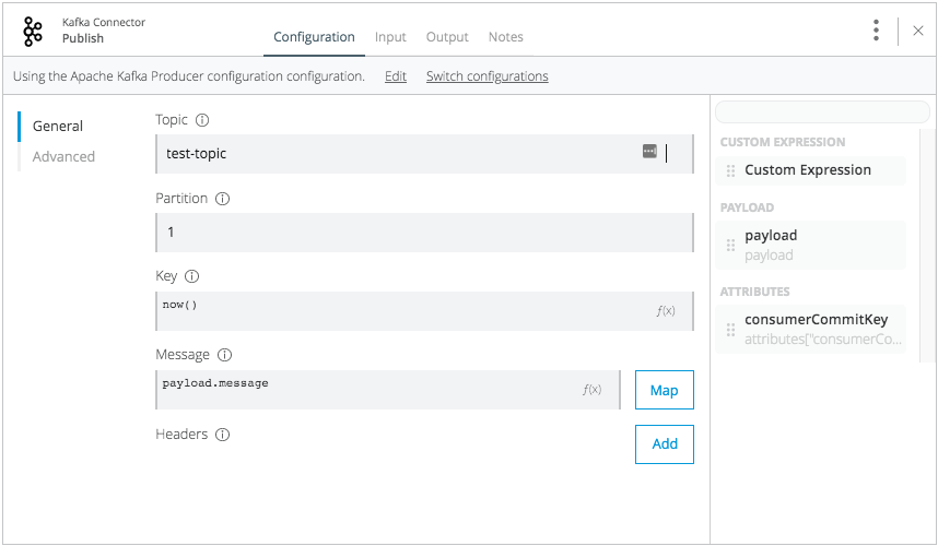 kafka publish dc config