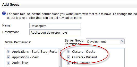 roles2 cluster
