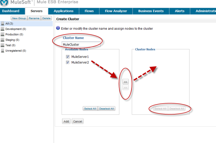 add nodes to cluster