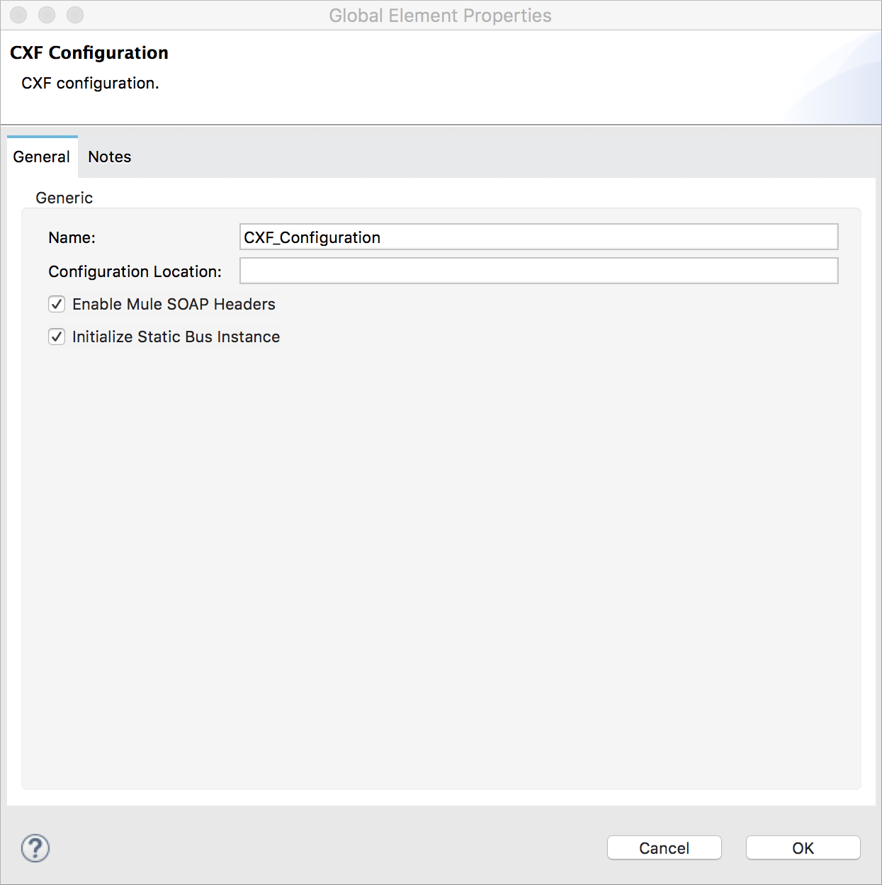 extra cxf component configurations 32070
