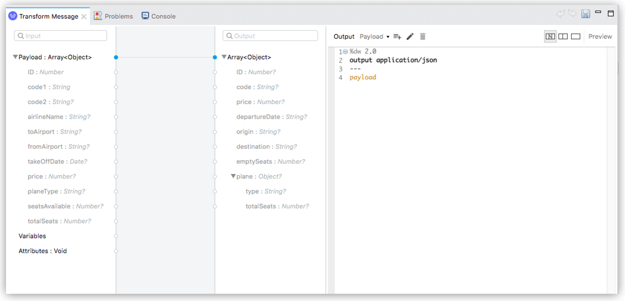 mruntime quickstart input output