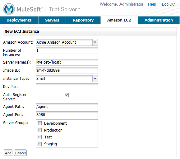 new ec2 instance